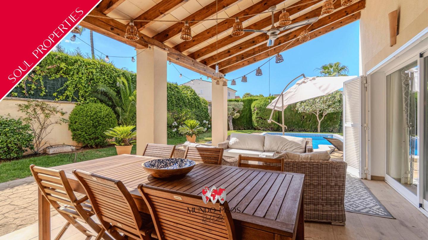 Villa with swimming pool in Sa Coma, Sant Llorenç des Cardassar, Balearic Islands